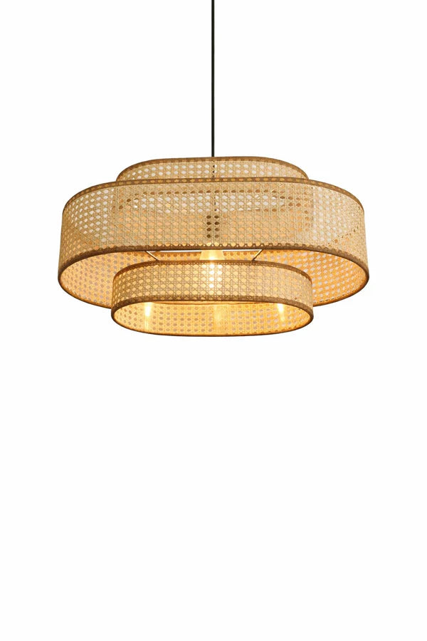 Rattan Boho Ceiling Lamp
