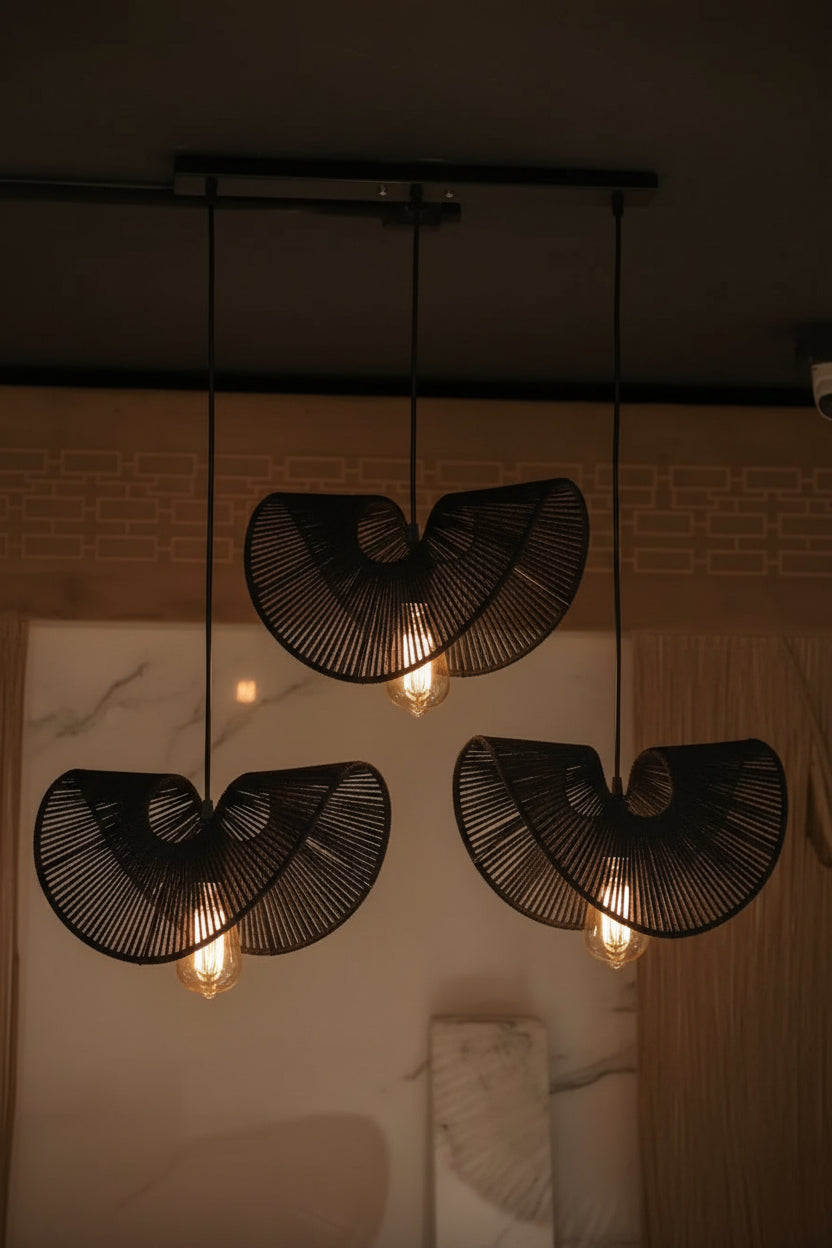 Boho ceiling lamp Size:25CM x 75CM