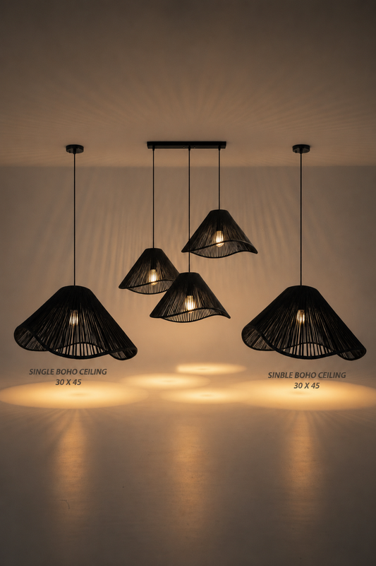 MAkrmia Ceiling Lamp Set — 3 Pieces