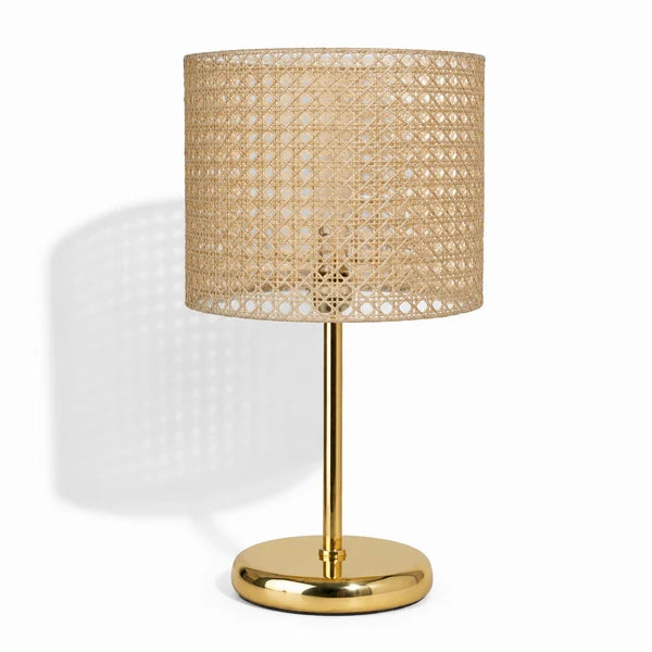 Rattan Boho Table Lamp