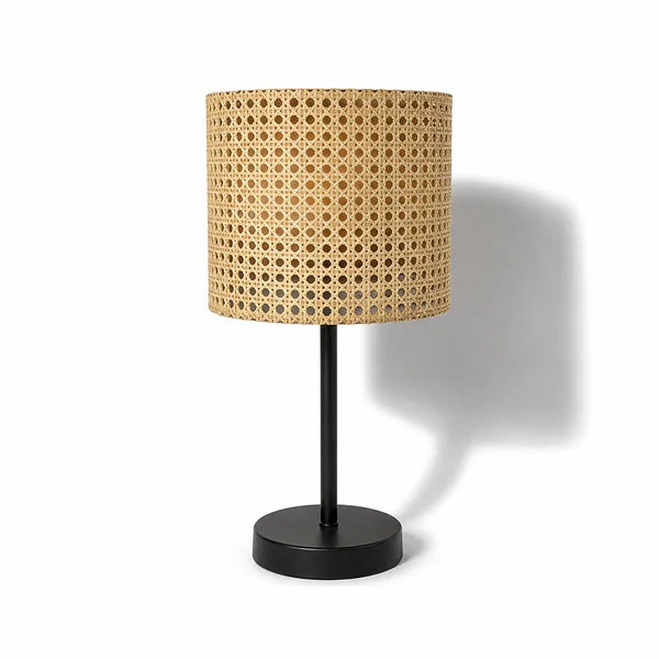 Rattan Boho Table Lamp