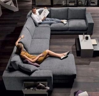 3-piece sofa set, beech wood, velvet or linen upholstery.