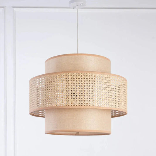 Rattan Boho Ceiling Lamp