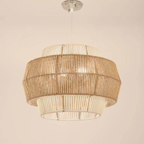 Burlap Boho Ceiling Lamp 75CM * 50CM