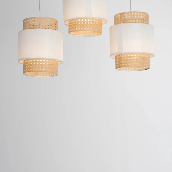 Rattan Boho Ceiling Lamp