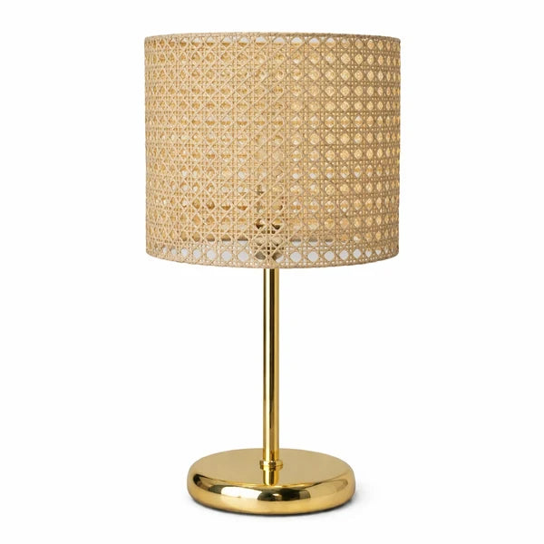 Rattan Boho Table Lamp