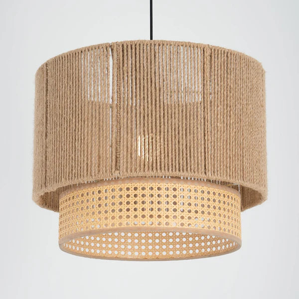 Rattan Boho Ceiling Lamp