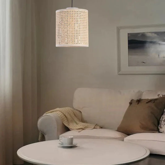 Rattan Boho Ceiling Lamp