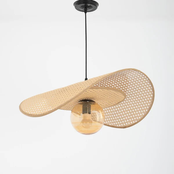 Rattan Boho Ceiling Lamp