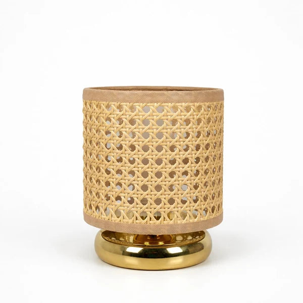 Rattan Boho Table Lamp