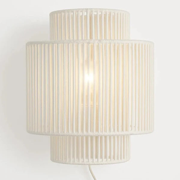 Makrami Boho Wall Lamp