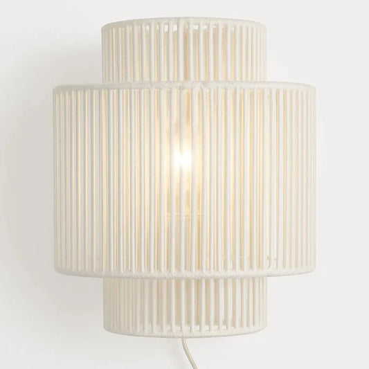 Makrami Boho Wall Lamp