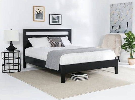 Black Modern Bed Motel Model