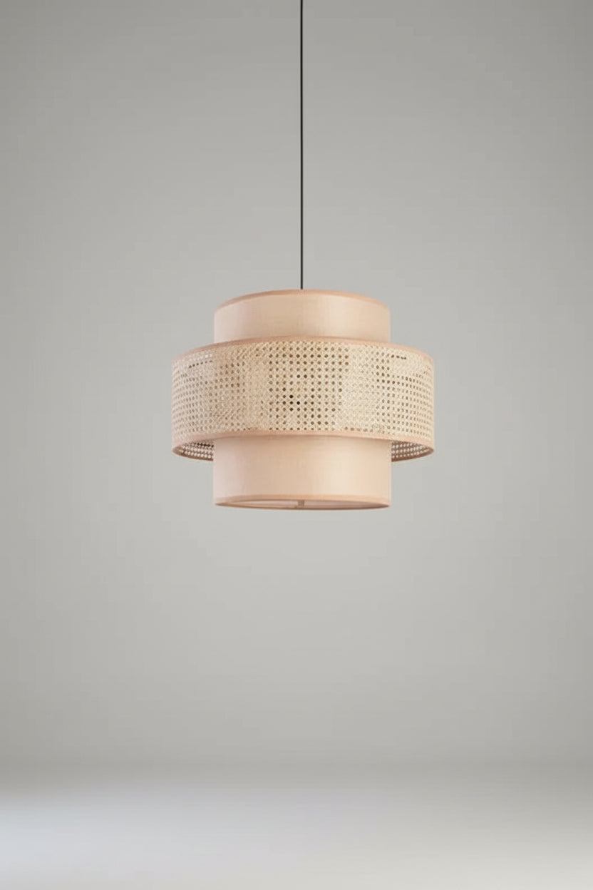 Rattan Boho Ceiling Lamp