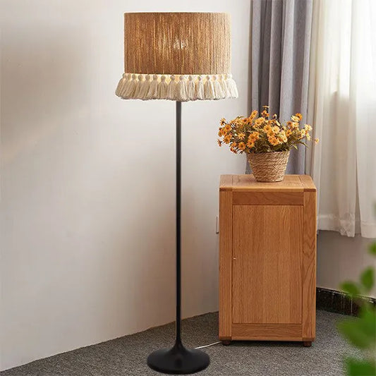 Burlap Floor Lamp Size:150CM * 40CM