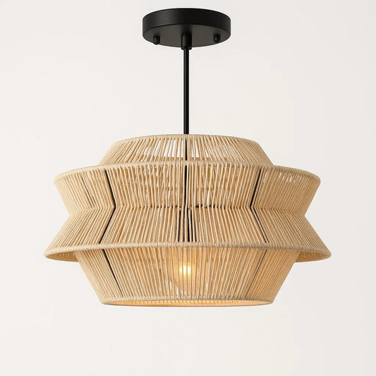 Boho ceiling lamp   Size : 45cm ×60cm