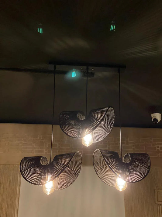 Boho ceiling lamp  Size:25CM x 75CM
