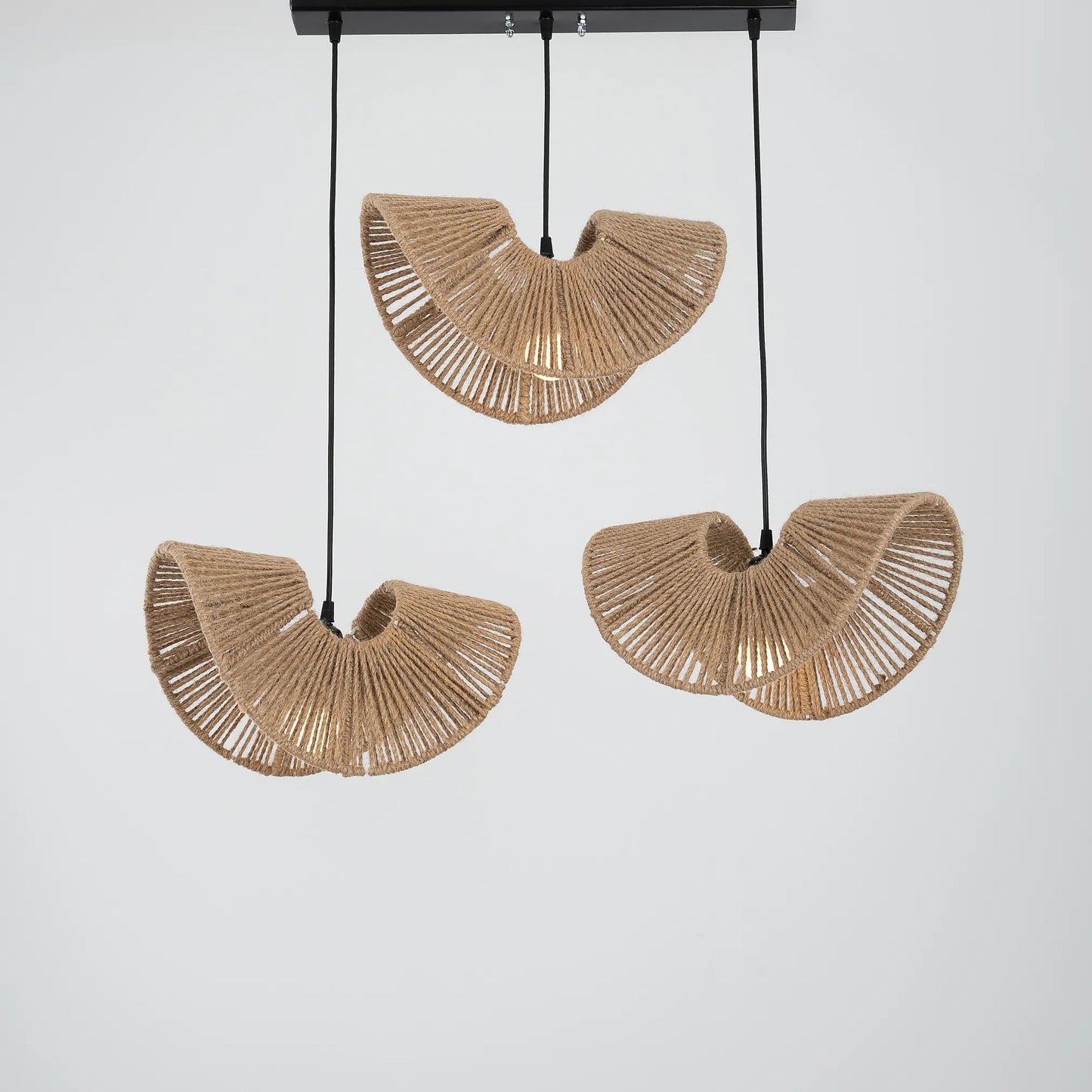 Burlap Boho Ceiling Lamp 75CM * 25CM