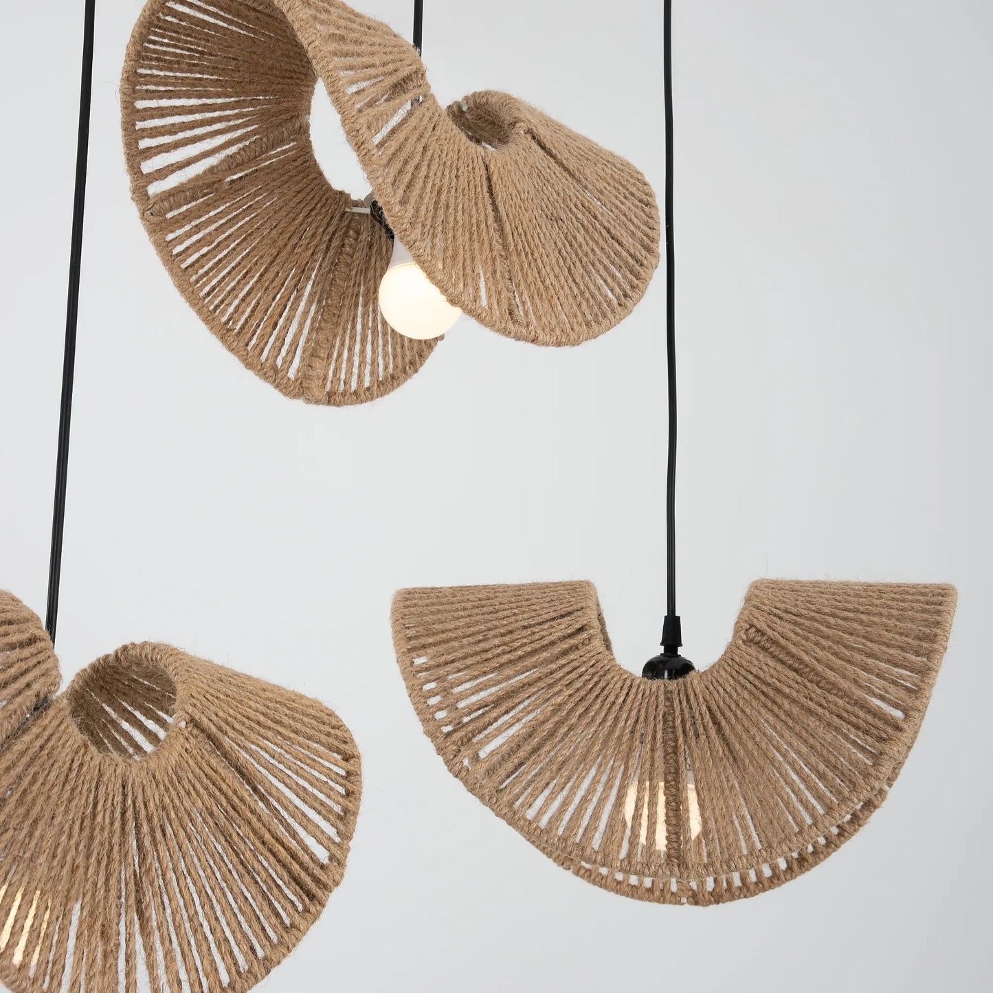Burlap Boho Ceiling Lamp 75CM * 25CM