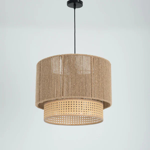 Rattan Boho Ceiling Lamp