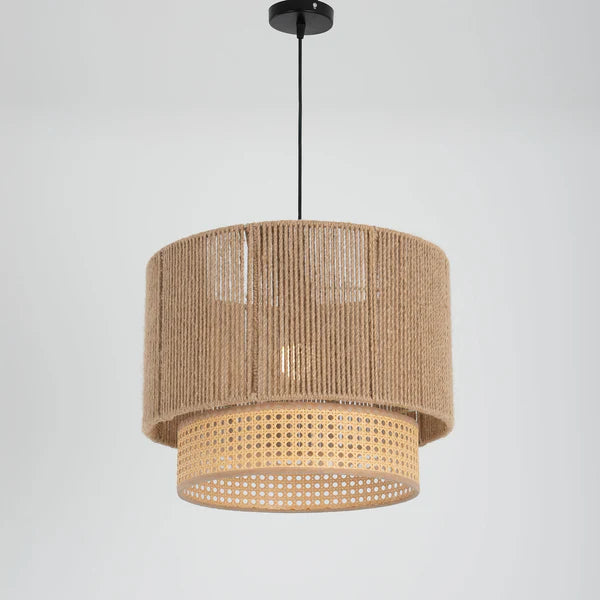 Rattan Boho Ceiling Lamp