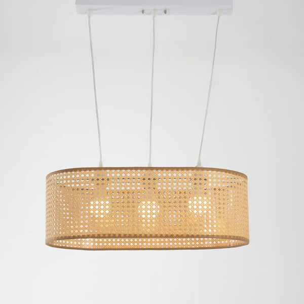 Rattan Boho Ceiling Lamp