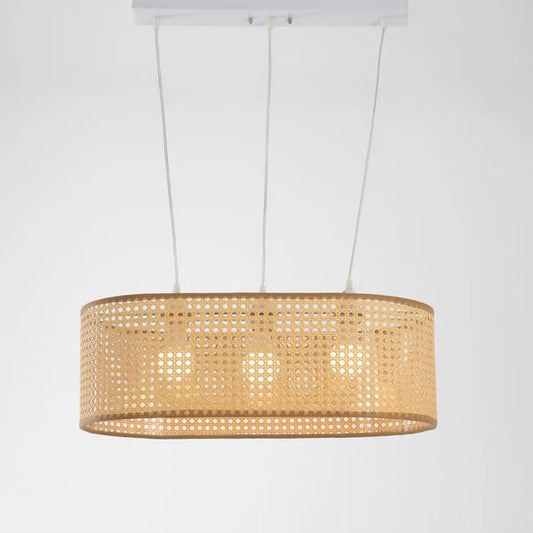 Rattan Boho Ceiling Lamp