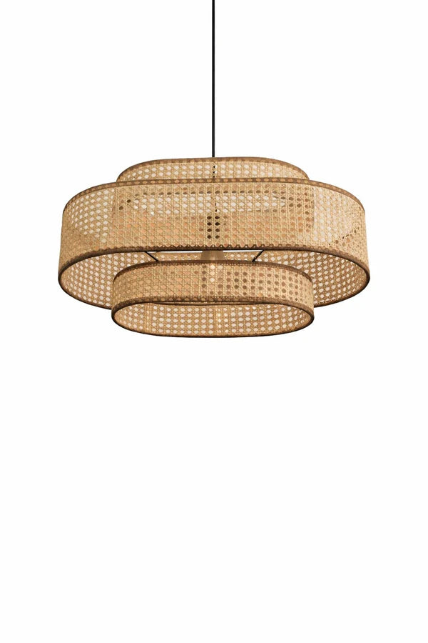 Rattan Boho Ceiling Lamp