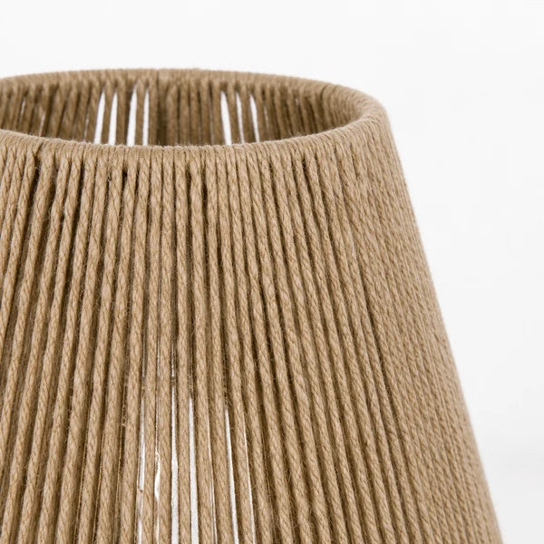 Burlap Table Lamp  2 pices