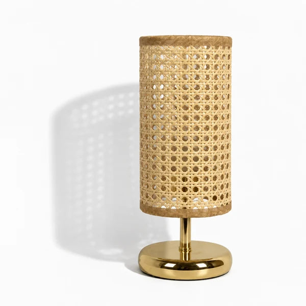 Rattan Boho Table Lamp