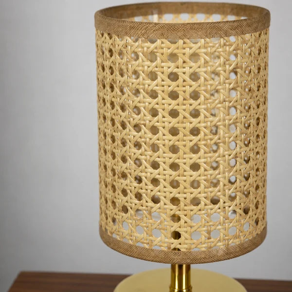 Rattan Boho Table Lamp