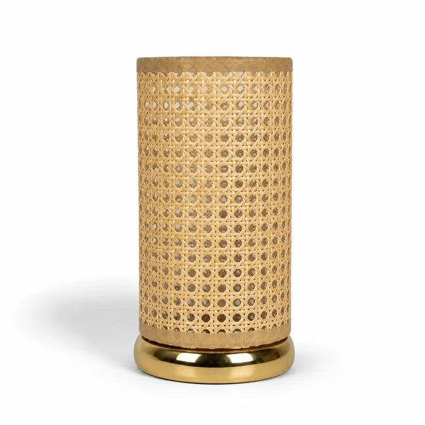 Rattan Boho Table Lamp