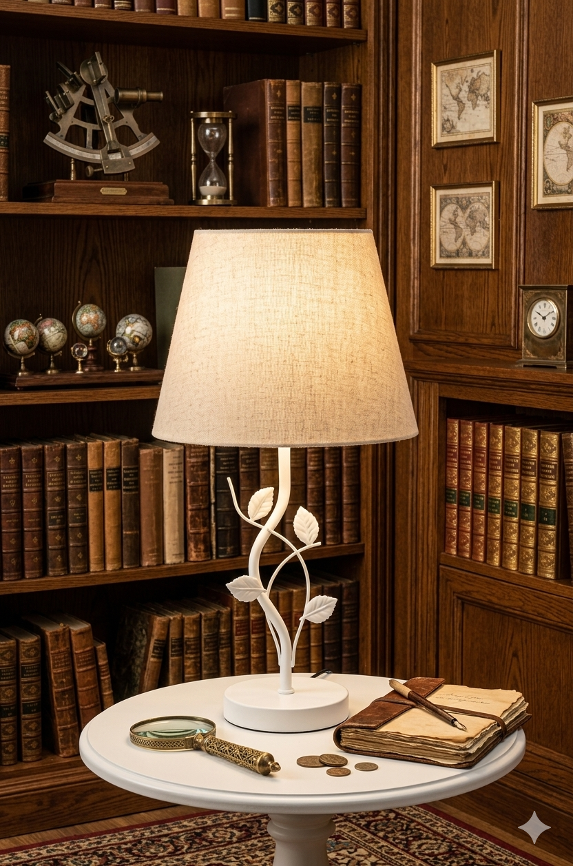 metal lamp 45x23 cm