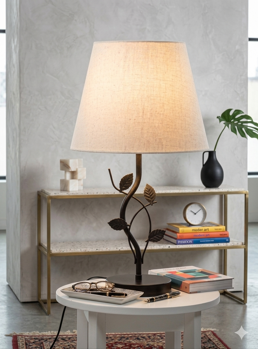 metal lamp 45x23 cm