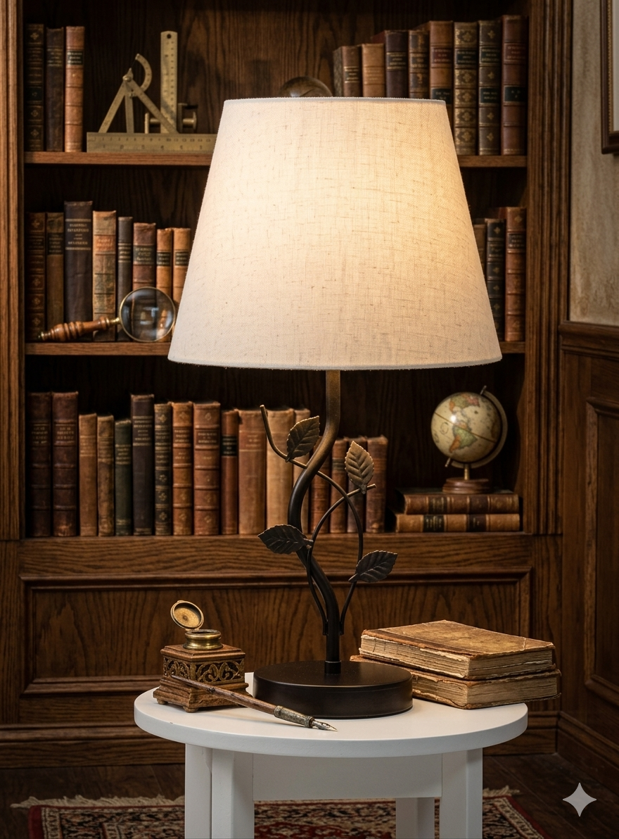 metal lamp 45x23 cm