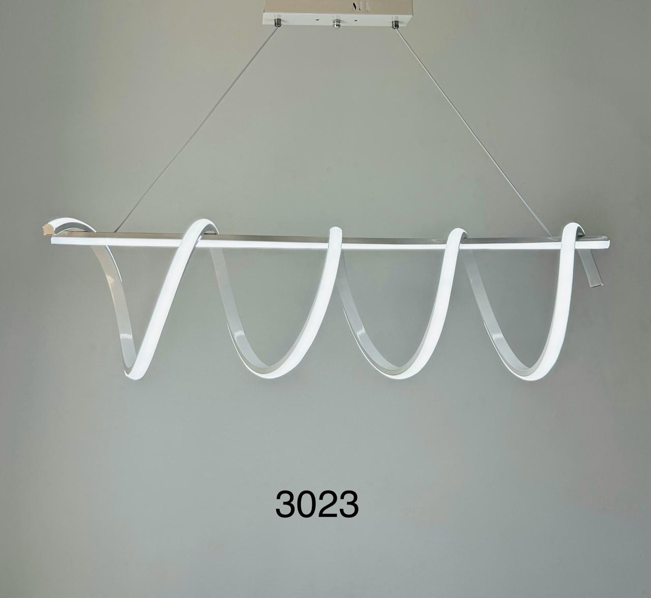 مصباح سقف معدني كريستالي + جهاز تحكم عن بعد مجاني 