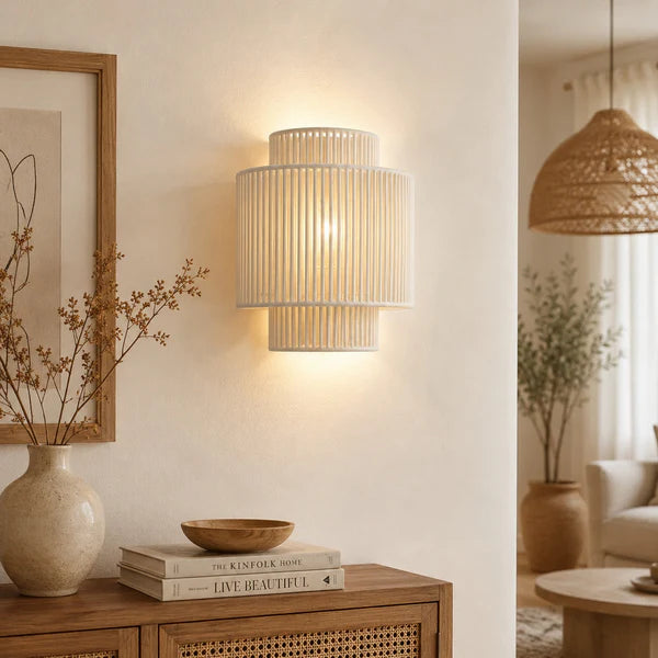Makrami Boho Wall Lamp