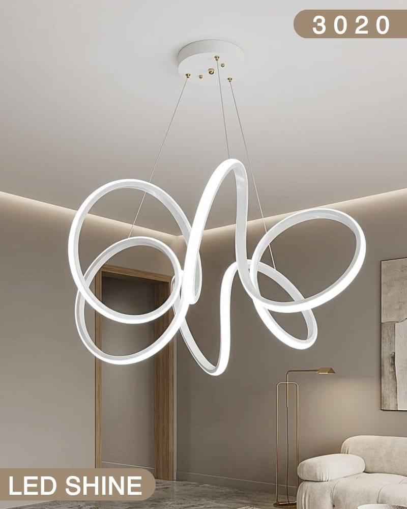 Crystal Ring LED Chandelier