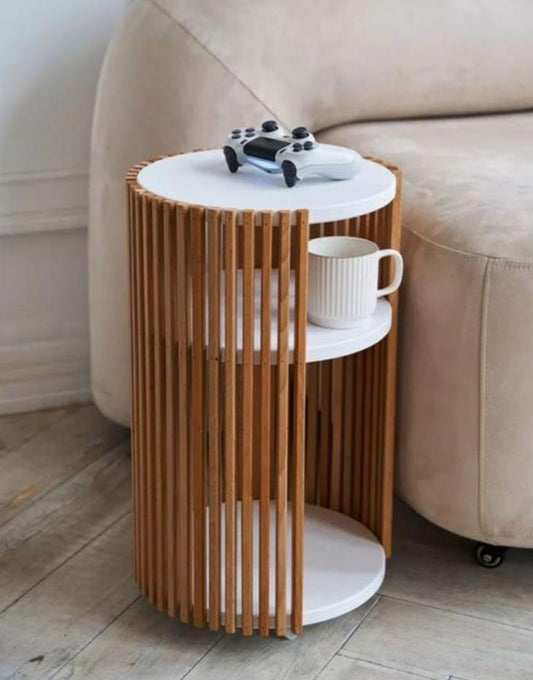 Beech side table