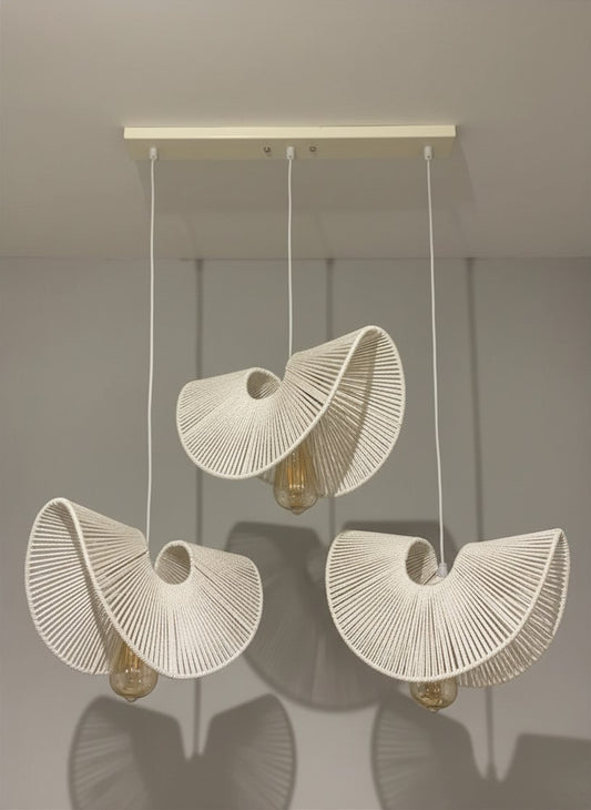 Boho ceiling lamp     Size:25CM x 75CM