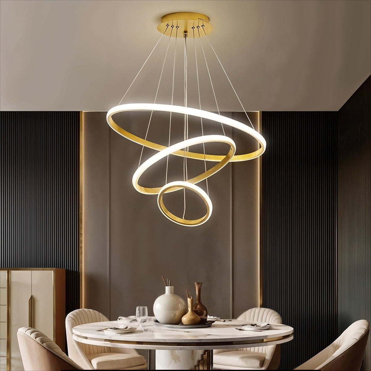 مصباح سقف معدن كريتال  ريموت هدية